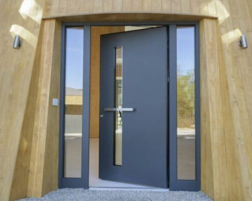 Front entrance doors